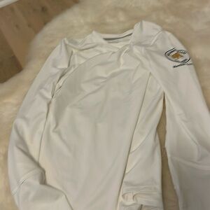 Coolibar white S long sleeve top